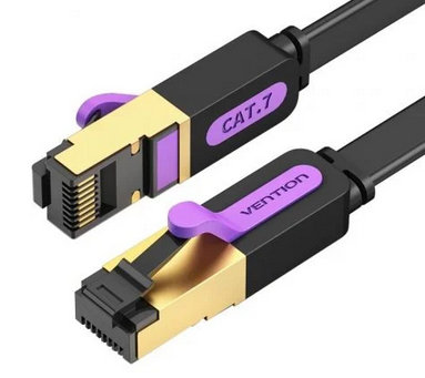 CABLE DE RED RJ45 STP CAT7 15M NEGRO