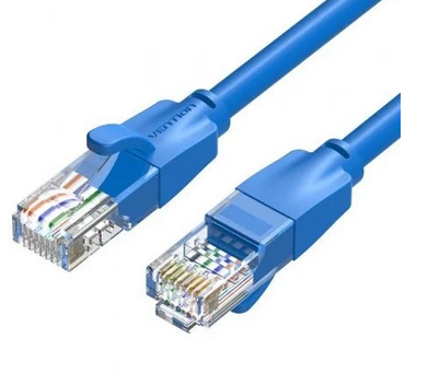 CABLE DE RED RJ45 UTP VENTION IBELF CAT6 1M AZUL