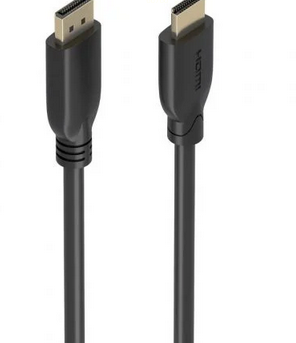 CABLE CONVERSOR AISENS A1250922 DISPLAYPORT MACHO HDMI 4K MACHO 10M NEGRO