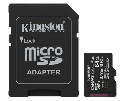 TARJETA DE MEMORIA PLUS 64GB MICROSD XC CON ADAPTADOR CLASE 10 100MBS